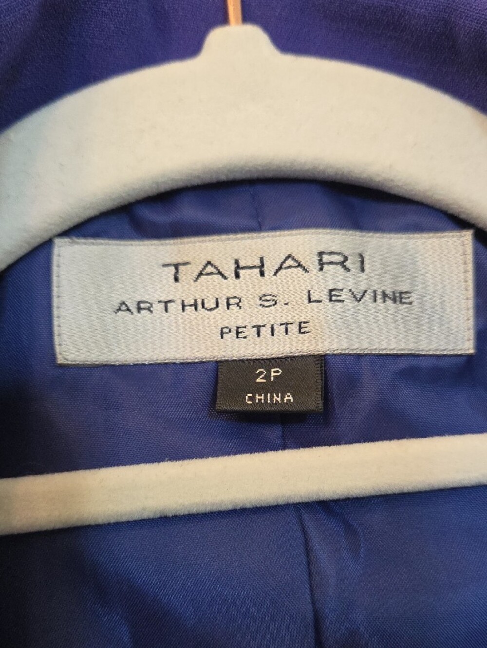 Tahari Blue Women's Blazer Jacket - Picture 3 of 5